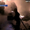 На Рівненщині масштабна пожежа знищила виробничі цехи