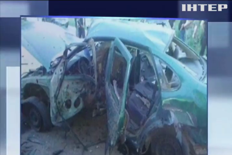 В Донецкой области взорвался автомобиль с сотрудниками СБУ