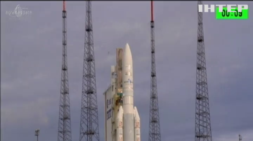 Ракета Аріан-5 вивела на орбіту Землі нові телекомунікаційні супутники