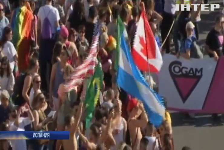 В Мадриде состоялся крупнейший в Европе гей-парад