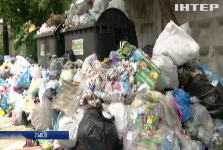 Из Львова вывезли 70% мусора