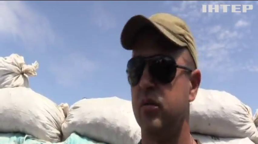 На Донбассе противник ведет учебные стрельбы по живым мишеням (видео)