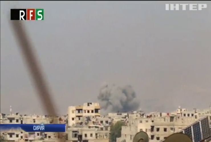 Авиация Асада нанесла авиаудары в районе Дамаска