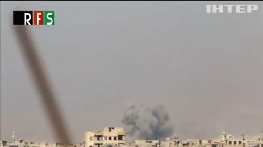 Авиация Асада нанесла авиаудары в районе Дамаска