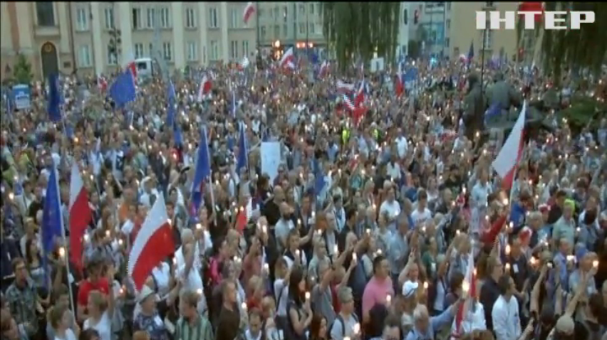 У Польщі тривають масові протести проти судової реформи
