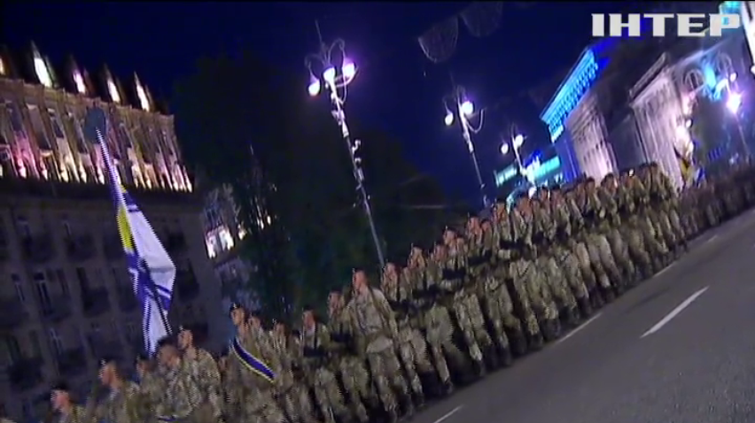 У Києві відбулась репетиція параду до Дня незалежності