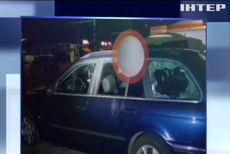 В Киеве обстреляли авто и похитили водителя