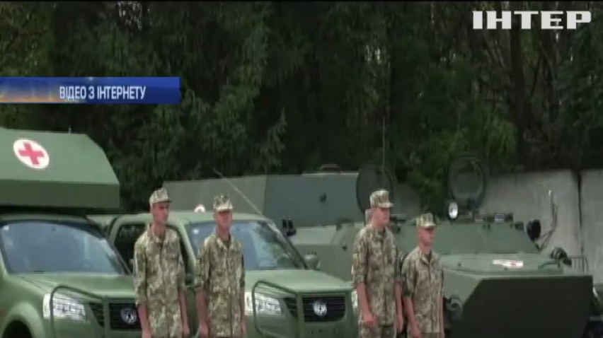 У Києві відкрили виставку військової техніки (відео)