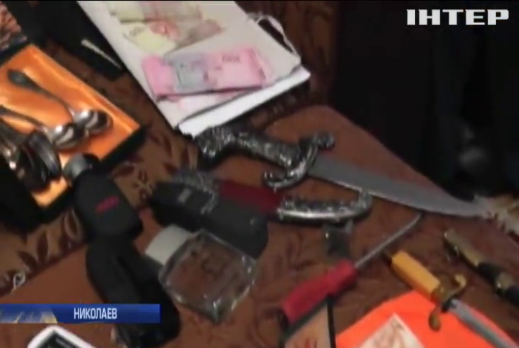 Полиция Николаева поймала банду грабитилей