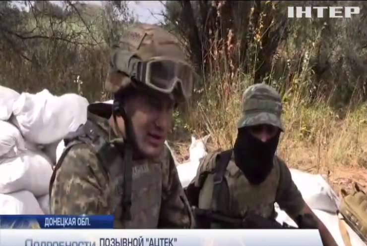 На Донбасс заехала группа российских снайперов