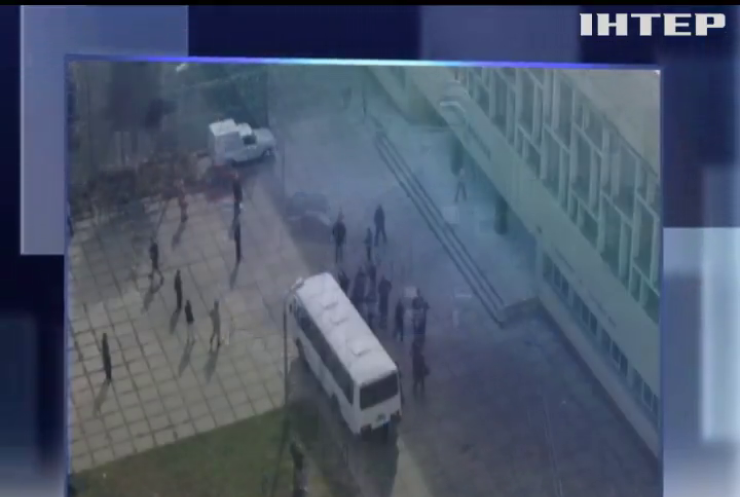 В Киеве произошла массовая драка за спортзал