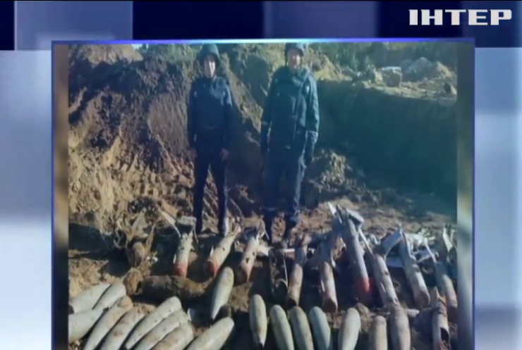 В Днепропетровской области нашли арсенал ракет и артиллерийских снарядов