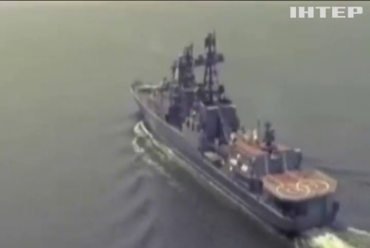 Поблизу Латвії помітили російські військові кораблі