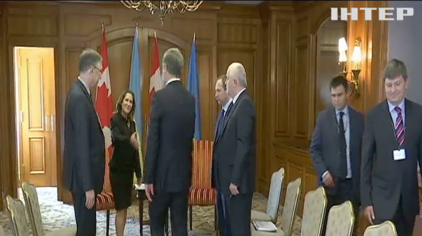 Украина и Канада объединят усилия для установления мира на Донбассе