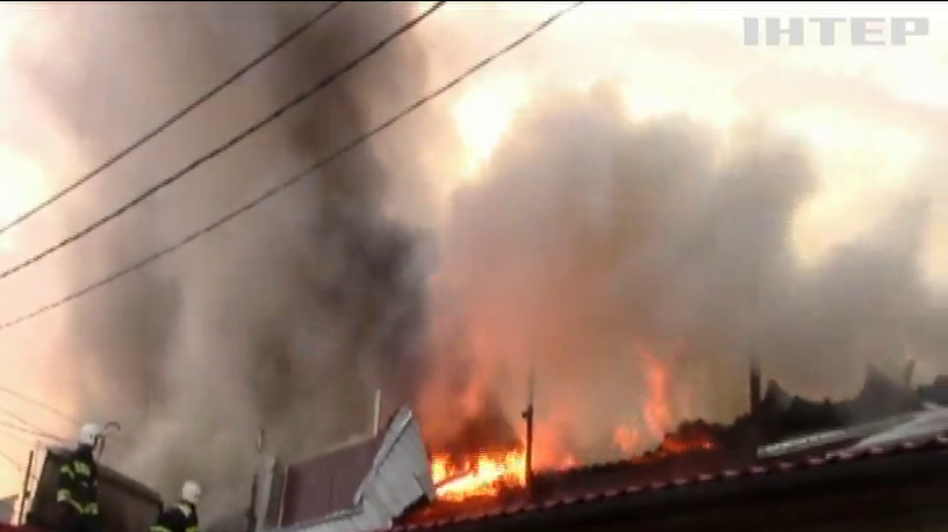 У Полтаві сталась пожежа на Центральному ринку