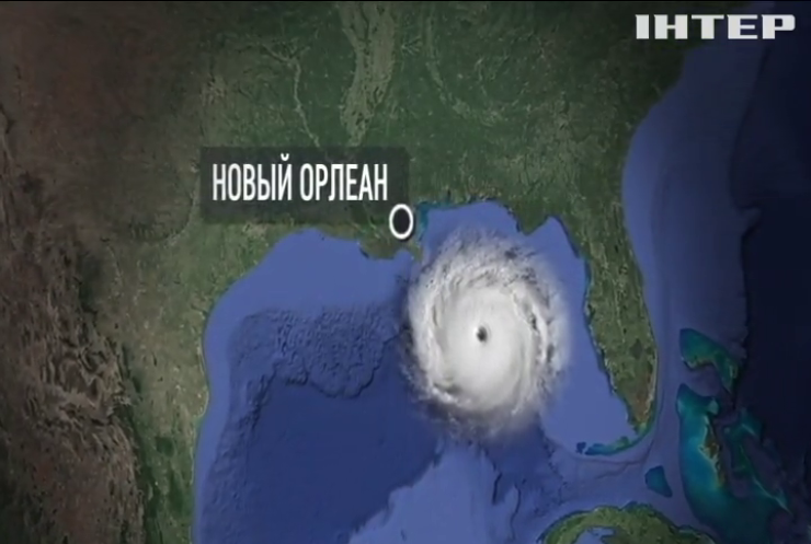 К США движется разрушительный ураган "Нейт"