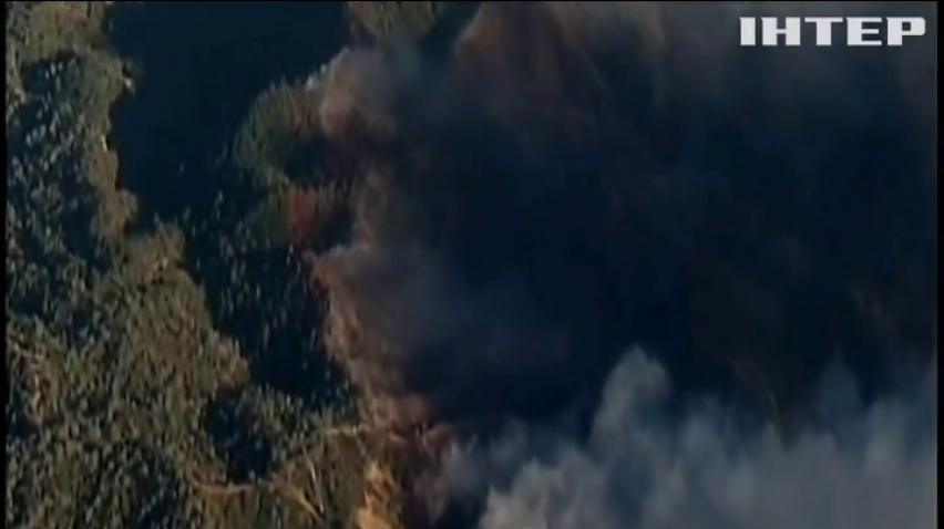У Каліфорнії не припиняються лісові пожежі