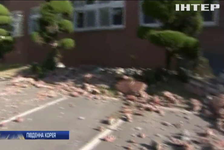 Землетрус у Кореї: 57 людей травмувалися