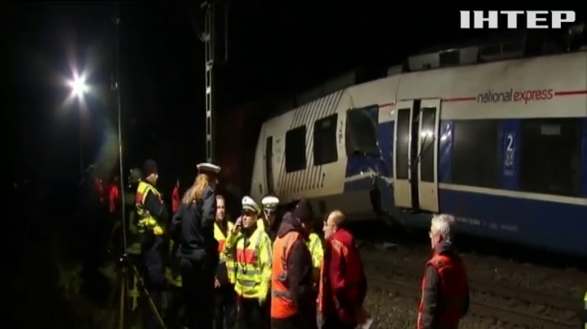 В Німеччині зіткнулися два потяги 