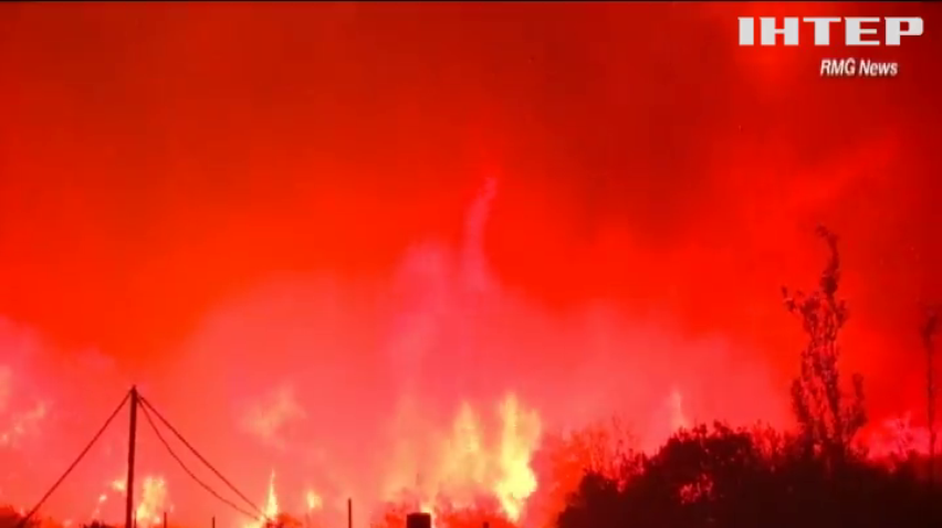 Лісові пожежі у США дісталися Лос-Анджелеса