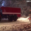 Сніг в Україні: на Прикарпатті 90 сіл залишилися без світла