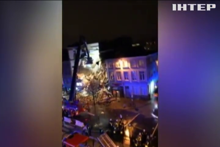 В Бельгії вибухом знищені три будинки