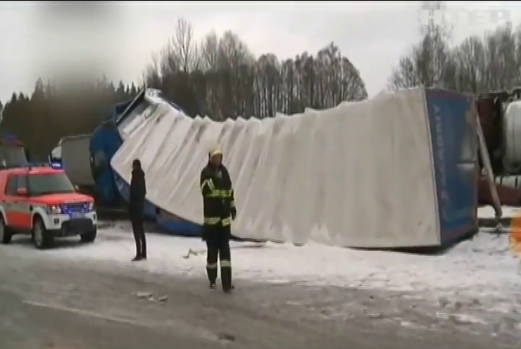 В Словенії розбилася вантажівка з нелегалами