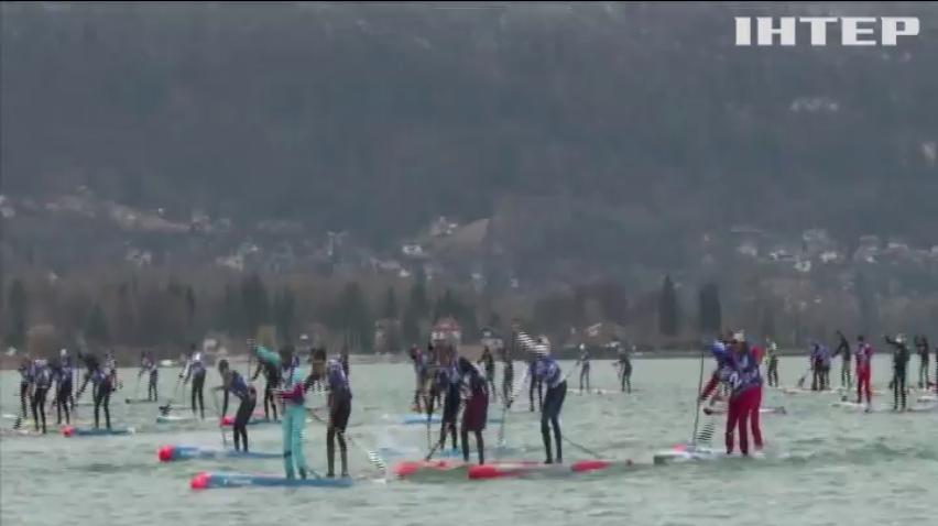 У Франції провели чемпіонат з перегонів на дошках для серфінгу