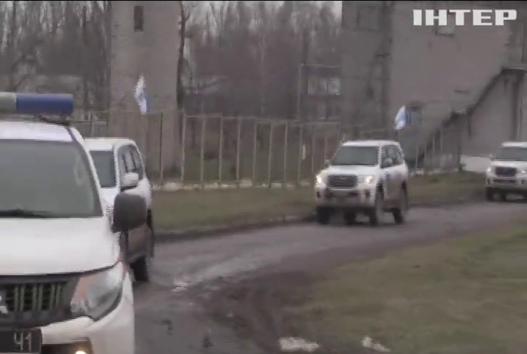 Под Ясиноватой под огонь боевиков попали наблюдатели ОБСЕ