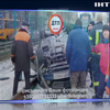 Авария в Киеве остановила движение трамваев (видео)