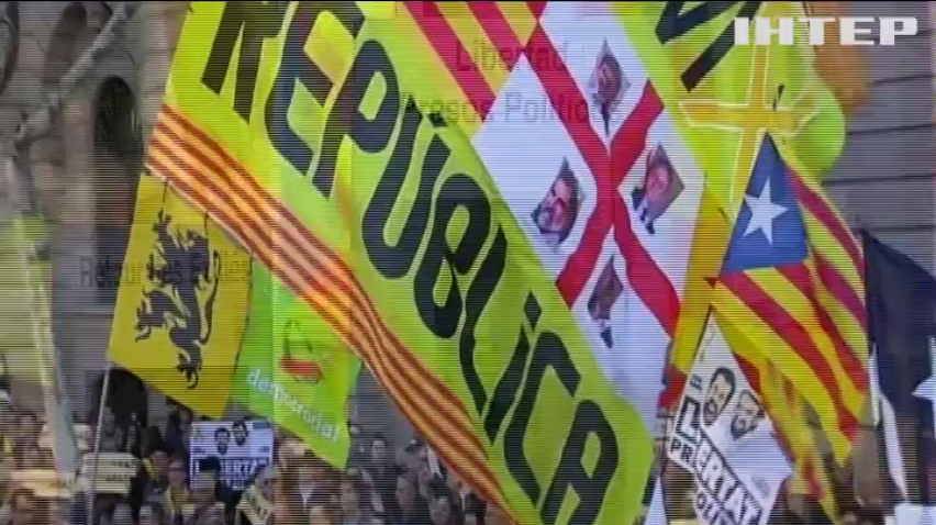 В Іспанії мітингують за від'єднання Каталонії
