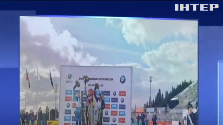 Украинская биатлонистка завоевала бронзу на Кубке мира