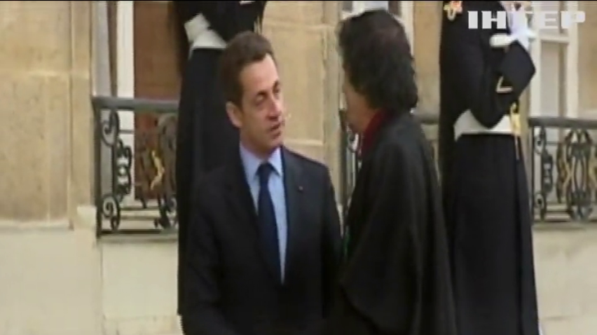 Саркозі звинуватили у зв'язках з лівійським диктатором Каддафі