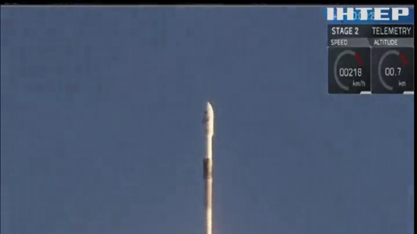 Space X запустила чергову ракету