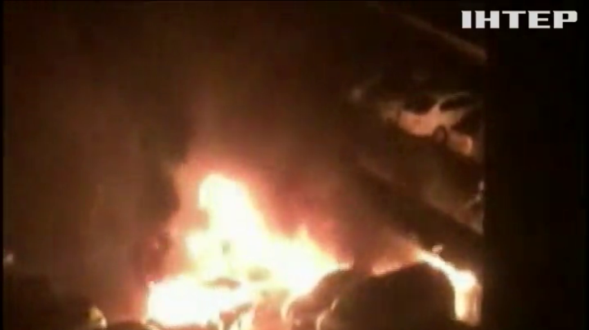 У Києві згоріли п'ять автівок