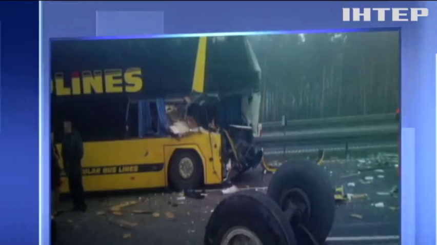 У Польщі автобус з українцями потрапив у ДТП