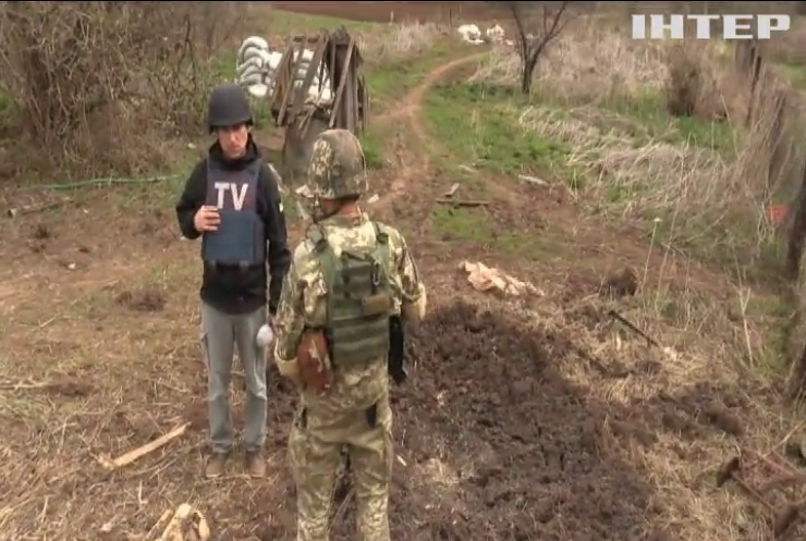 Російські найманці застосували на Донбасі важкі міномети