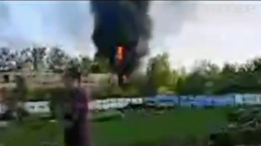 В Черкасах на звалищі ліквідували масштабну пожежу (відео)