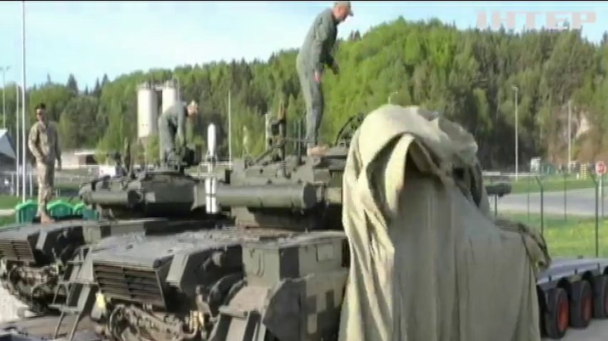 Украинские танкисты прибыли в Германию на военные учения