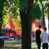 В Одесі згоріло кафе "ВДВ"