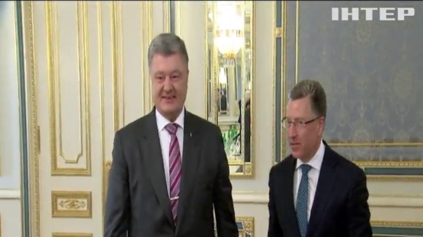 Порошенко и Волкер обсудили миротворческую миссию на Донбассе