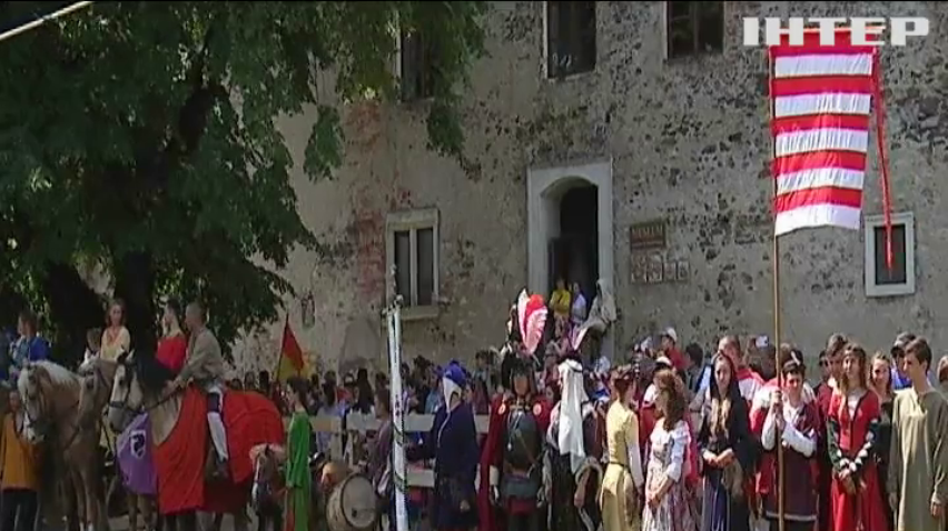 На Закарпатті пройшов фестиваль середньовічної культури