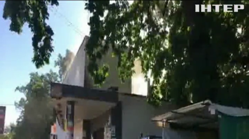 У Києві сталася пожежа в кінотеатрі "Екран"