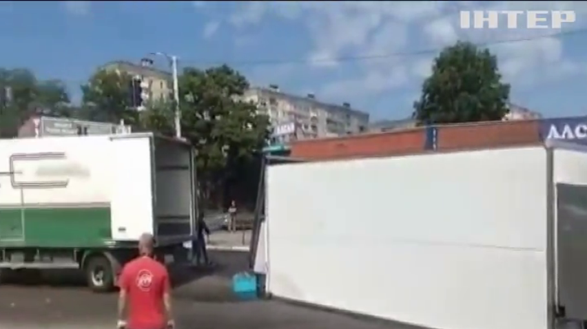 ДТП у Кропивницькому: автобус з шахтарями потрапив в аварію