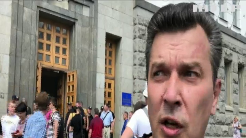 У Харкові сталися сутички під стінами міської ради