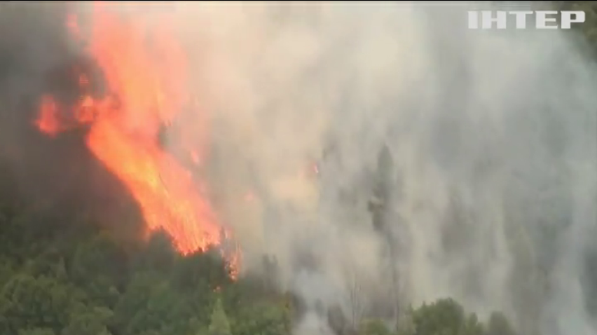 У Каліфорнії не вщухають лісові пожежі
