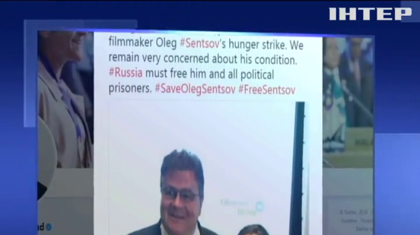 Канада занепокоєна станом здоров'я Олега Сенцова