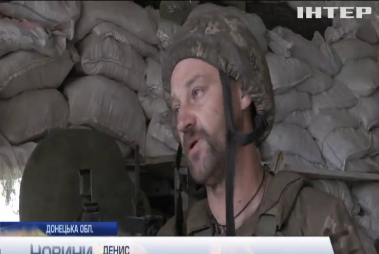 Бойовики облаштовують свої вогневі позиції під Донецькою фільтрувальною станцією