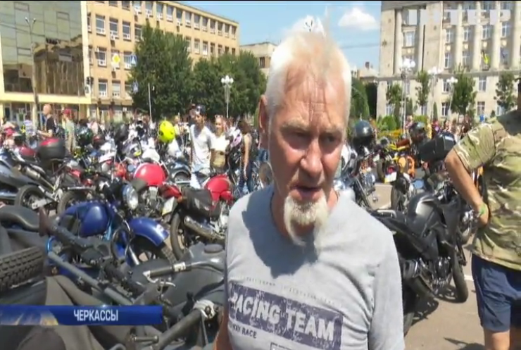Мотор-шоу в Черкассах: байкеры похвастались своими мотоциклами
