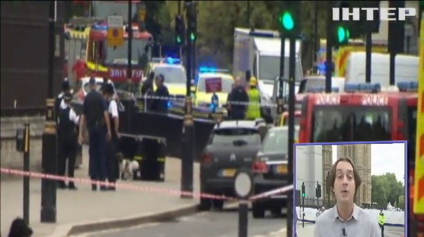 В Лондоне у здания парламента произошел теракт